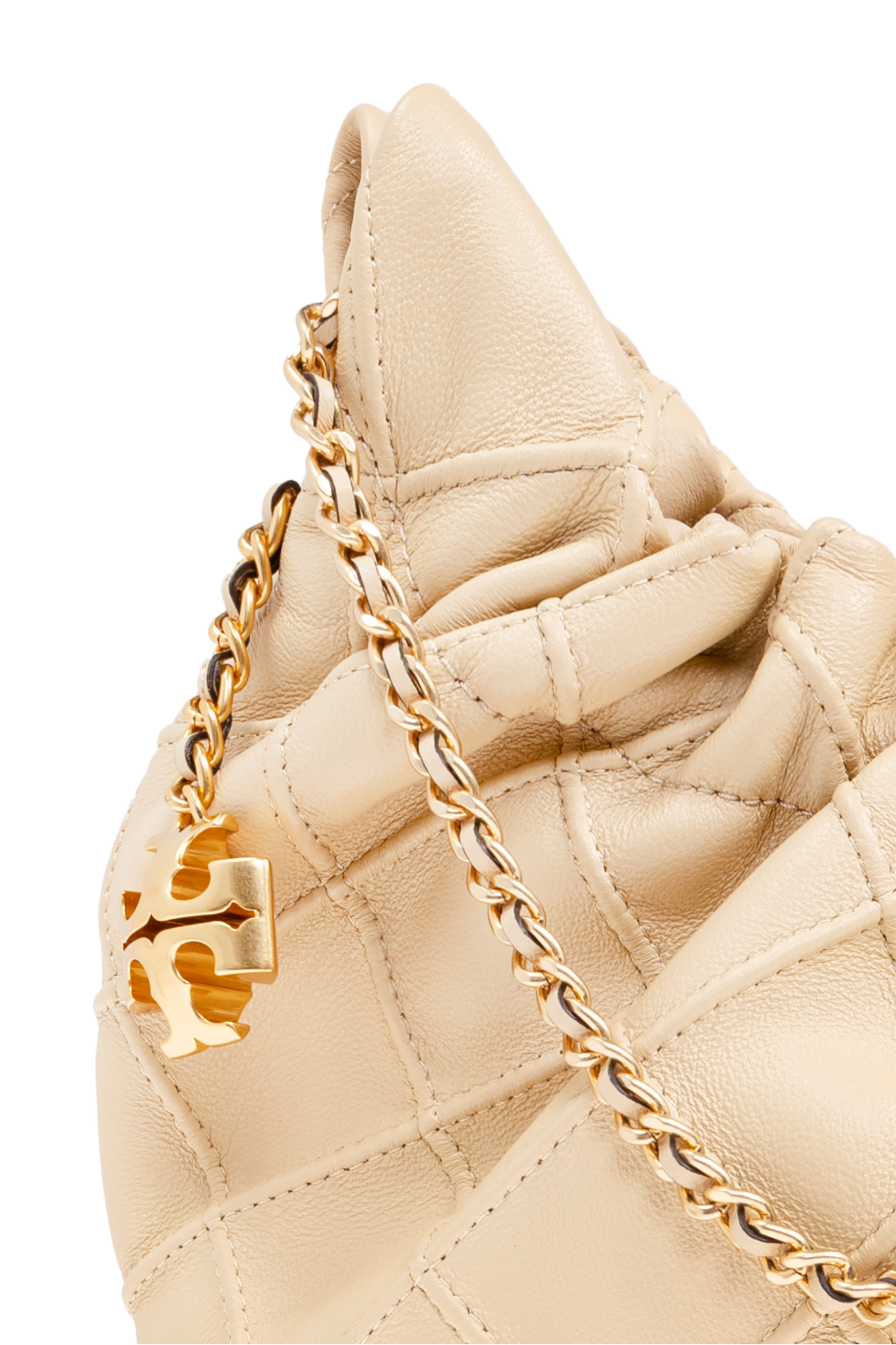 Beige Bag Fleming Mini Tory Burch - Vitkac AS